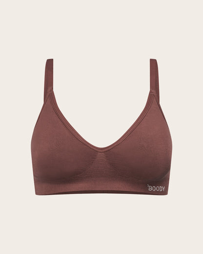 Wireless T-Shirt Bra - Espresso