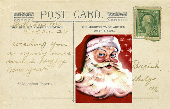 Wishing You a Merry Christmas Claus (051) C48PM
