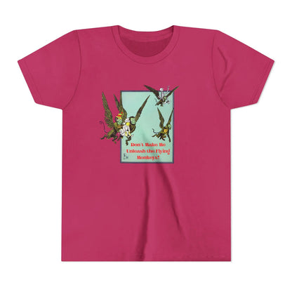Wizard of Oz Don't Make Me Unleash the Flying Monkeys - Youth T-shirt - Whippie's