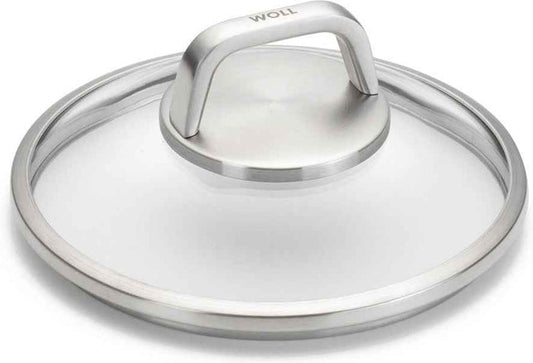 Woll - Diamond Lite 7.09" Safety Glass Lid with Vented Handle (18 CM) - S18DLPM