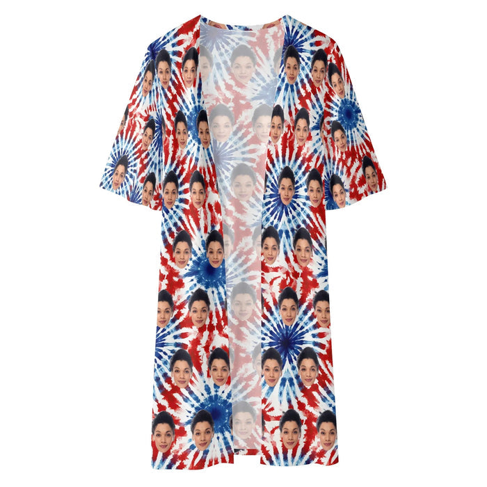 Womens Half Sleeve Kimono Cardigan - Whippie's