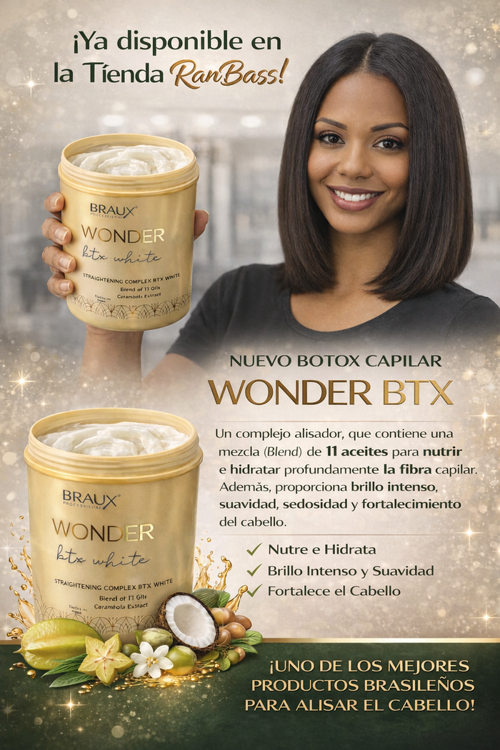 WONDER STRAIGHTENING COMPLEX BTX HAIR BOTOX 1KG – 35.2 oz
