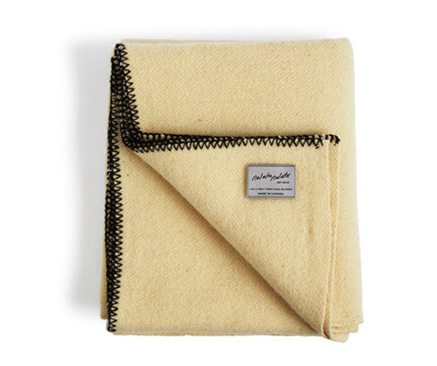 Wool Throw Blanket - "Morning" (OUT OF STOCK)