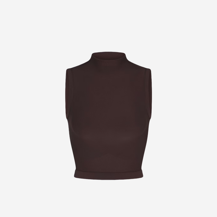 nike x skims vintage seamless mock neck bra top phoenix