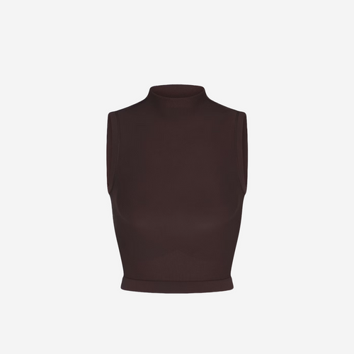 nike x skims vintage seamless mock neck bra top phoenix