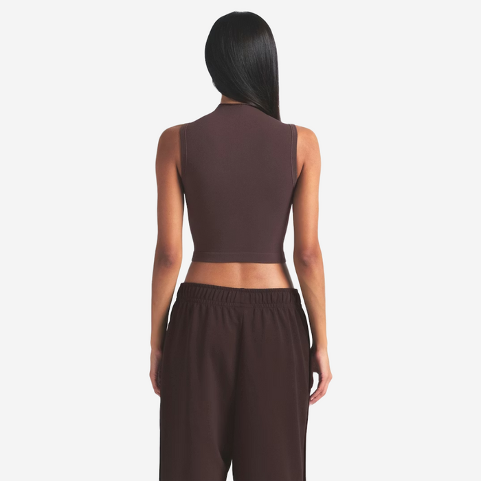 nike x skims vintage seamless mock neck bra top phoenix