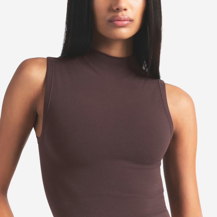 nike x skims vintage seamless mock neck bra top phoenix