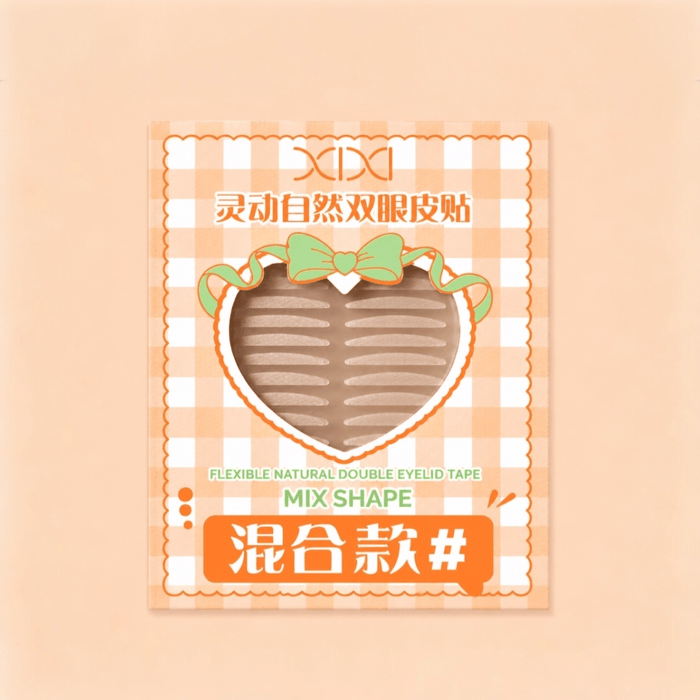 xixi Flexible Natural Double Eyelid Tape شريط لاصق مرن طبيعي مزدوج للجفن - Princess Cosmetics Qatar