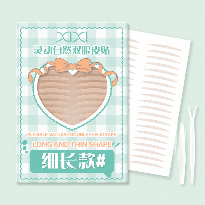 xixi Flexible Natural Double Eyelid Tape شريط لاصق مرن طبيعي مزدوج للجفن - Princess Cosmetics Qatar