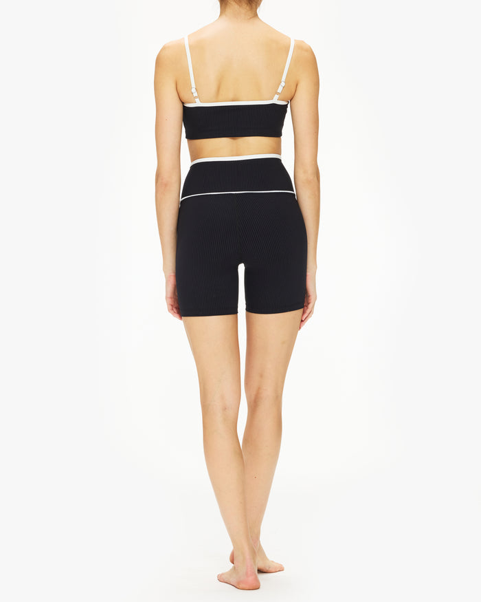 Year of Ours Ribbed Two Tone Veronica Short