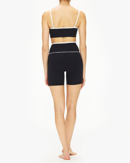 Year of Ours Ribbed Two Tone Veronica Short