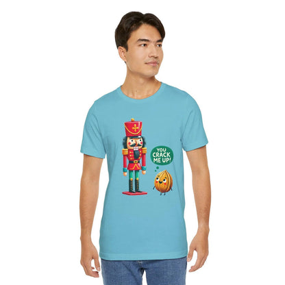 😂 You Crack Me Up! 🥜 Unisex Tee ✨ Nutty humor for everyone! - Whippie's