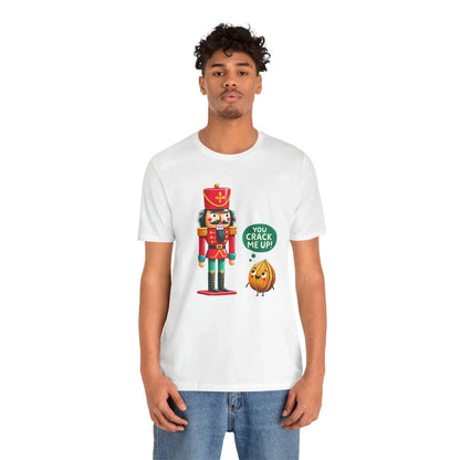 😂 You Crack Me Up! 🥜 Unisex Tee ✨ Nutty humor for everyone! - Whippie's