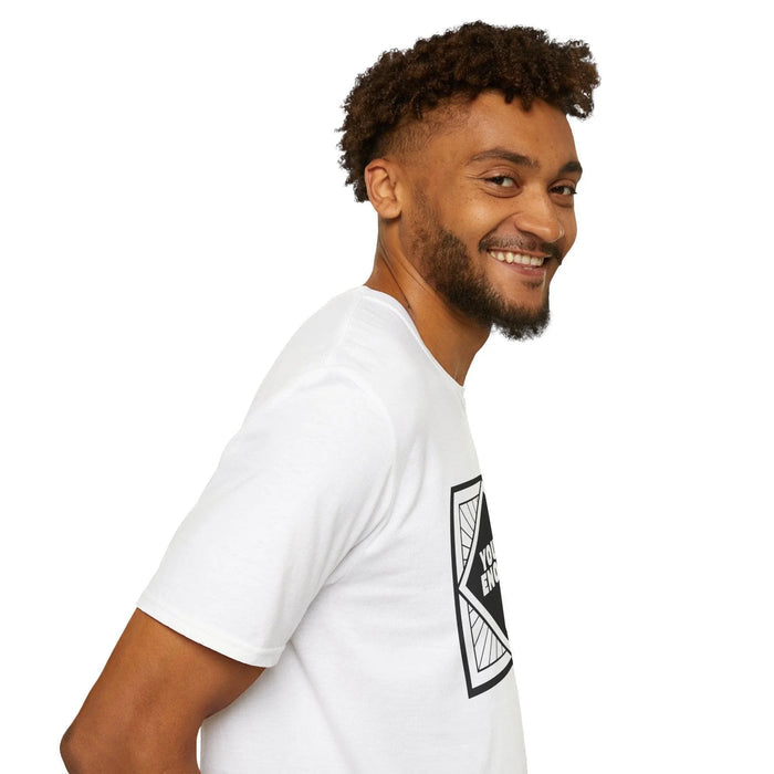 You're Enough - Simple Black Frame - Unisex T-Shirt - Whippie's