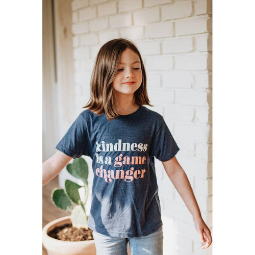 Youth Kindness Is A Game Changer Tee- Assorted Sizes