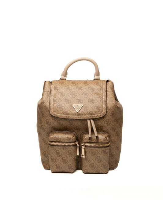 GUESS zaino manhattan beige HWSG7118310 MANHATTAN-LAT LOGO