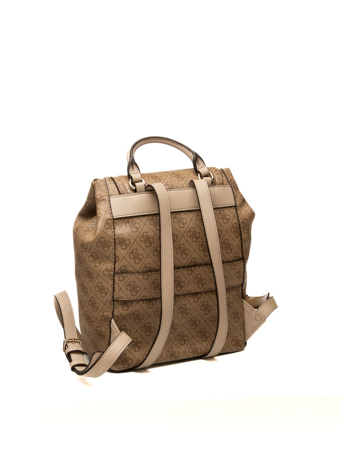 GUESS zaino manhattan beige HWSG7118310 MANHATTAN-LAT LOGO