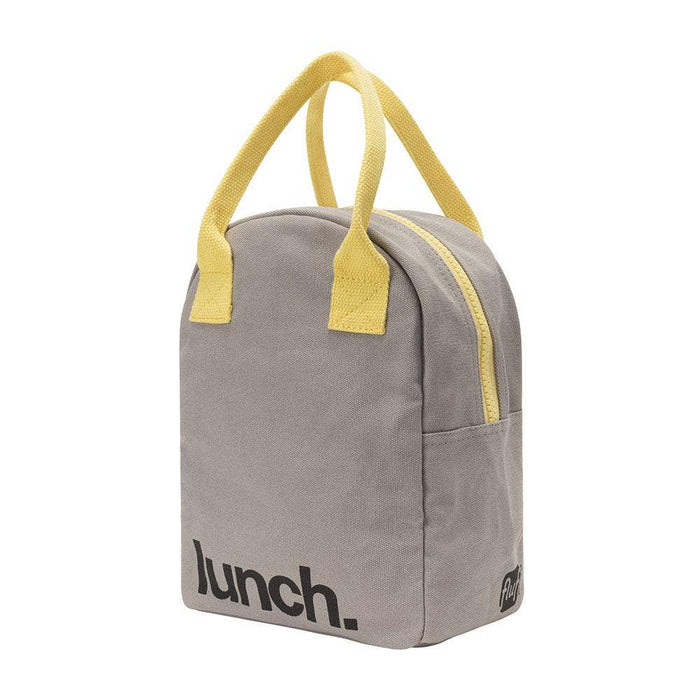 "Lunch" Grey/Yellow