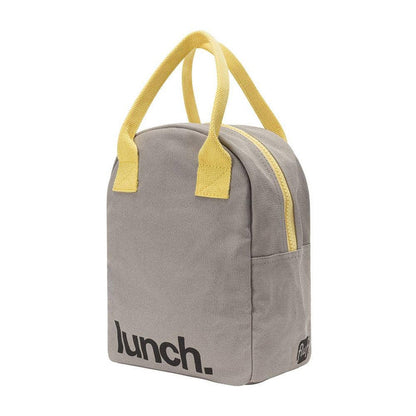 "Lunch" Grey/Yellow
