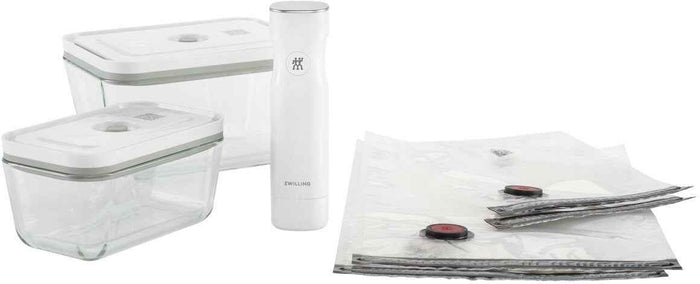 Zwilling - 7 PC Fresh & Save Medium/Large Plastic Vacuum Starter Set - 36808-007